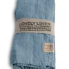 Lovely Linen Linservietter, Lovely 4pk Dusty Blue- Til Det Dekkede Bordet