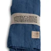 Lovely Linen Linservietter, Lovely 4pk Denim Blue- Til Det Dekkede Bordet