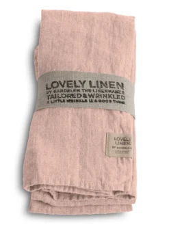 Lovely Linen Linservietter, Lovely 4pk Litchi- Til Det Dekkede Bordet