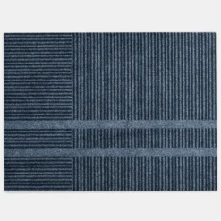 Heymat Løype Stormy Blue 85×115 cm- Gulvtepper