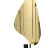 MENU Lysestake Flambeau H34 black/polished brass- Til Det Dekkede Bordet|Lysestaker / Lyslykter / Lys