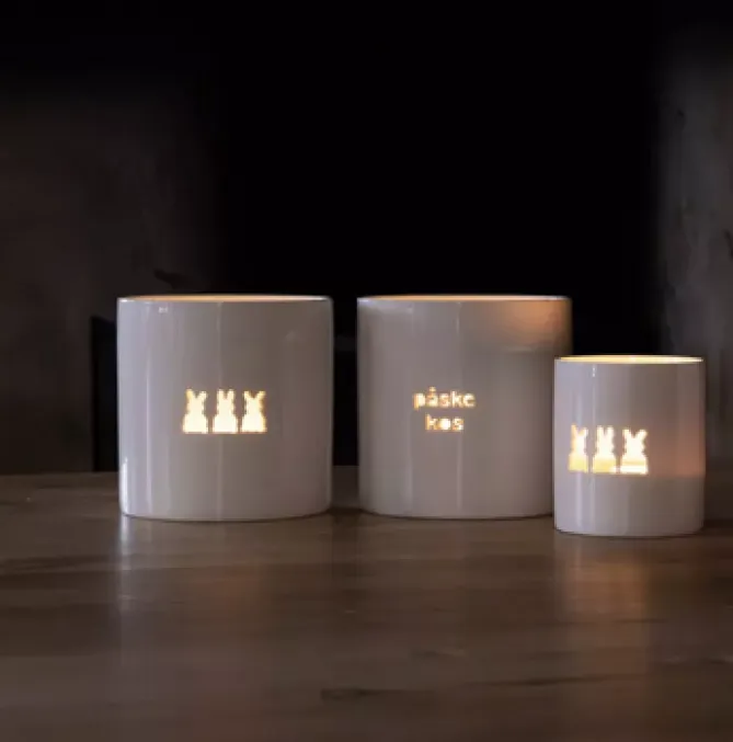 Su00f6gne Home Lyslykt – Påskeharer – liten- Lysestaker / Lyslykter / Lys