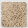 Ferm Living Meadow High Pile Cushion – Light Sand- Puter|Accessories