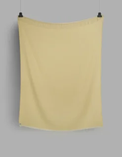 Ru00f8ros Tweed Mello – Lemon Yellow – Pledd- Pledd