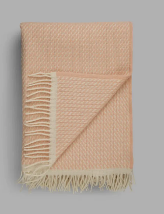 Ru00f8ros Tweed Mello – Powder Pink – Pledd- Pledd