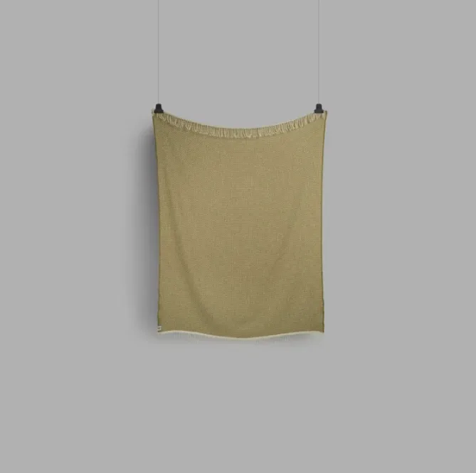Ru00f8ros Tweed Mello -Leaf Green Pledd- Pledd