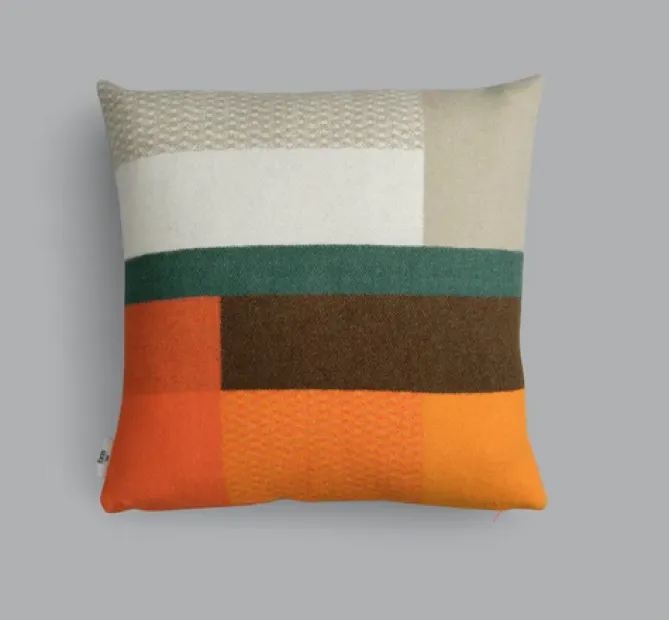 Ru00f8ros Tweed Mikkel pute – Orange- Puter
