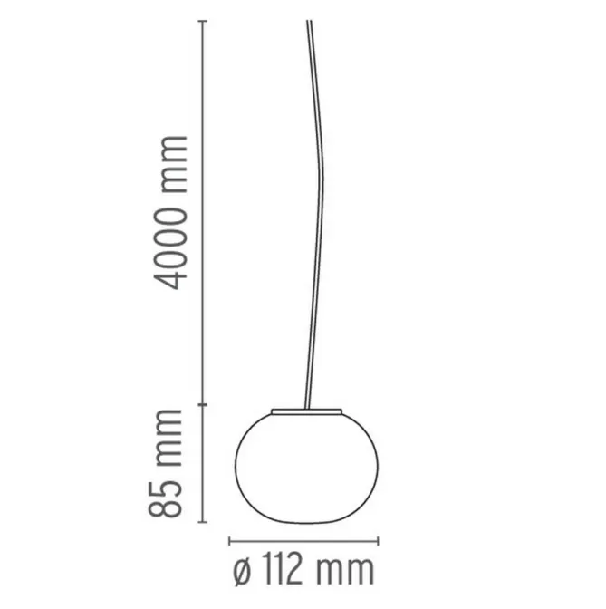 Flos Mini Glo-Ball S- Taklamper Og Plafond