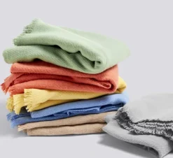 Hay Mono blanket – Fog- Pledd