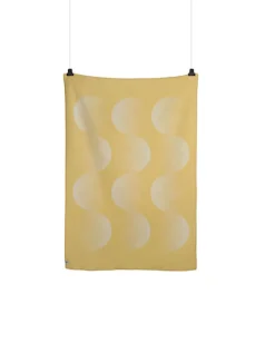 Ru00f8ros Tweed Moon – Yellow Ray – ullpledd- Pledd
