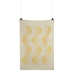 Ru00f8ros Tweed Moon – Yellow Ray – ullpledd- Pledd