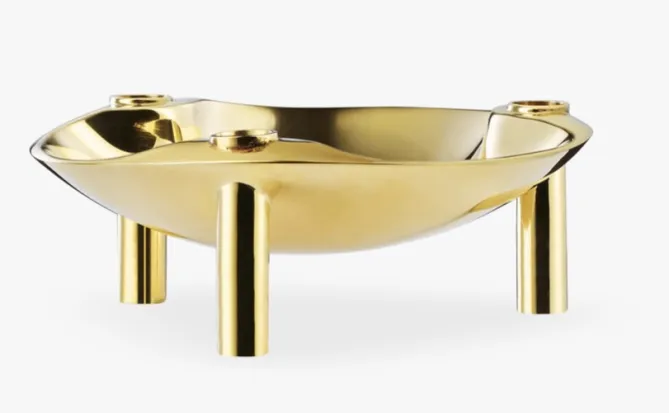 Stoff Nagel Bowl – Brass- Lysestaker / Lyslykter / Lys|Fat / Brett / Skåler