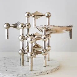 Stoff Nagel Bowl – Chrome- Lysestaker / Lyslykter / Lys|Fat / Brett / Skåler