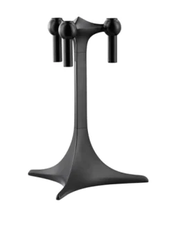 Stoff Nagel Candle Stand – Black- Lysestaker / Lyslykter / Lys|Dekor