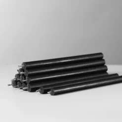 Stoff Nagel Candles sort, 12 pk- Lysestaker / Lyslykter / Lys|Dekor