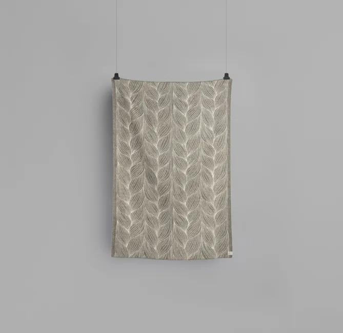 Ru00f8ros Tweed Naturpledd Flette- Pledd