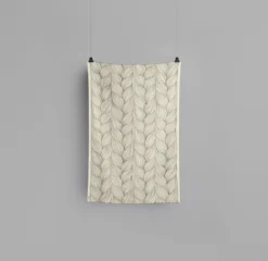Ru00f8ros Tweed Naturpledd Flette- Pledd