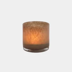 Olsson &amp; Jensen Nilla telysholder -Grå-brun, 8cm- Lysestaker / Lyslykter / Lys