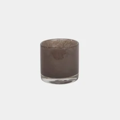 Olsson &amp; Jensen Nilla telysholder -Grå-brun, 8cm- Lysestaker / Lyslykter / Lys