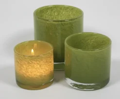 Olsson &amp; Jensen Nilla telysholder -Kiwigrønn, 8 cm- Lysestaker / Lyslykter / Lys