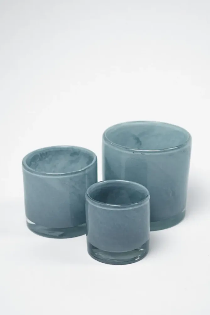 Olsson & Jensen Nilla telysholder -Lysblå, 10cm- Lysestaker / Lyslykter / Lys