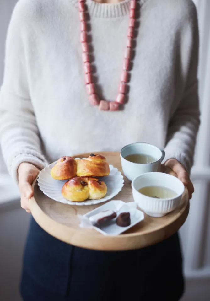 SKAGERAK Nordic tray Ø30cm- Fat / Brett / Skåler