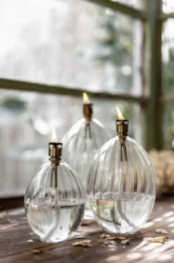 Peri Design Oljelampe Ovaliss Brass- Lysestaker / Lyslykter / Lys