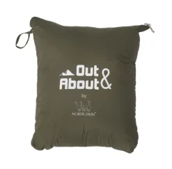 Norsk Dun Out&About Dunpledd Oliven- Sengetepper|Pledd