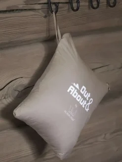 Norsk Dun Out&and;About Dunpledd Beige- Sengetepper|Pledd