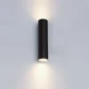 Nordesign Oz K2 -Veggspot -Sort- Vegglampe