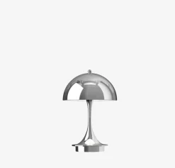 Louis Poulsen Panthella 160 Oppladbar -Krom Metall, V3- Bordlampe