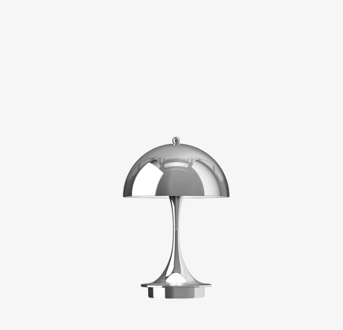 Louis Poulsen Panthella 160 Oppladbar -Krom Metall, V3- Bordlampe