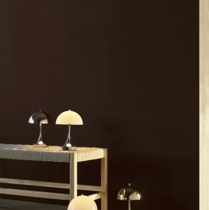 Louis Poulsen Panthella 160 Oppladbar -Messing Metall, V3- Bordlampe