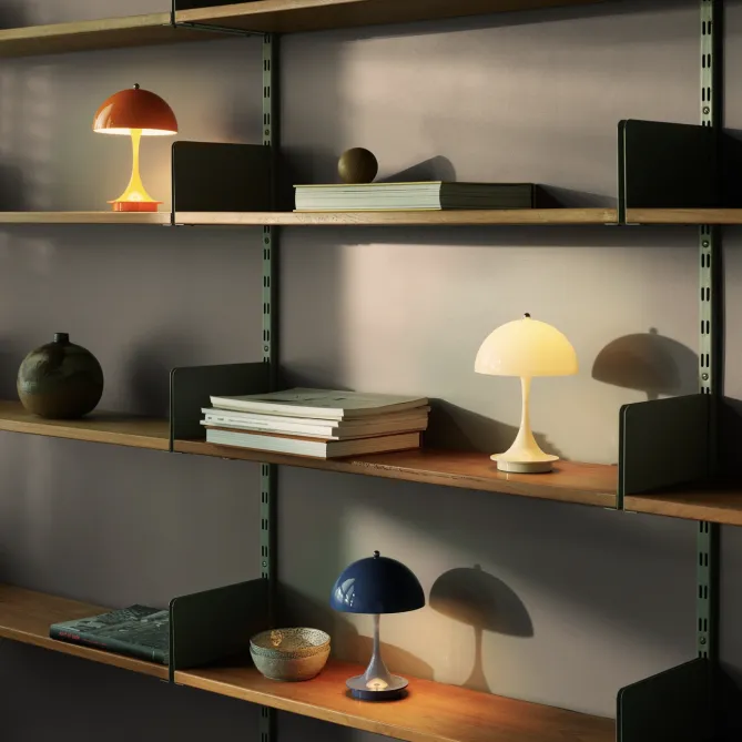 Louis Poulsen Panthella 160 Oppladbar -Opal Beige, V3- Bordlampe