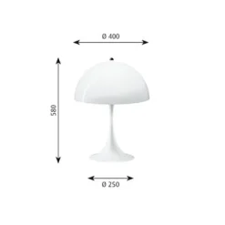 Louis Poulsen Panthella bord- Bordlampe