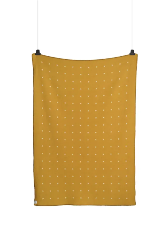 Ru00f8ros Tweed Pastille – Sun Yellow – Ullpledd- Pledd