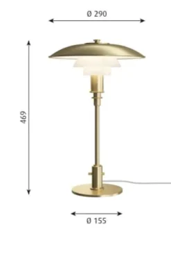 Louis Poulsen PH 3/2 – Limited Edition- Bordlampe
