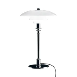 Louis Poulsen PH 3/2 Bordlampe krom- Bordlampe