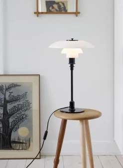 Louis Poulsen PH 3/2 Bordlampe Svart Metallisert- Bordlampe