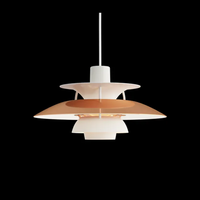 Louis Poulsen PH 5 Mini pendel – Kobber- Taklamper Og Plafond