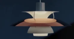 Louis Poulsen PH 5 Mini pendel – Kobber- Taklamper Og Plafond
