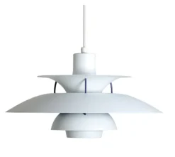 Louis Poulsen PH 5 pendel – Classic White- Taklamper Og Plafond