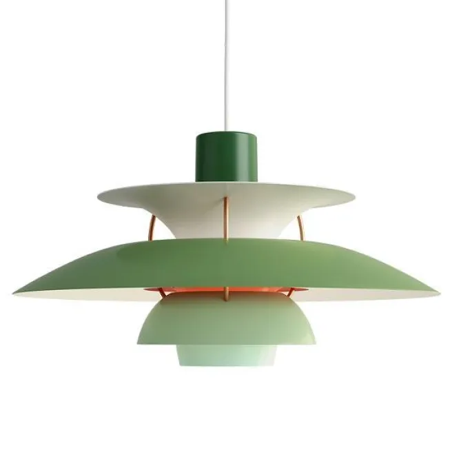 Louis Poulsen PH 5 pendel – Hues of green- Taklamper Og Plafond