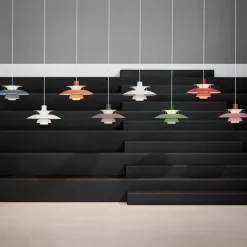 Louis Poulsen PH 5 pendel – Hues of orange- Taklamper Og Plafond