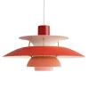 Louis Poulsen PH 5 pendel – Hues of red- Taklamper Og Plafond