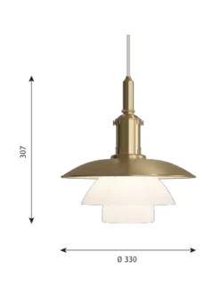 Louis Poulsen PH 3/3 Pendel – Limited Edition- Taklamper Og Plafond