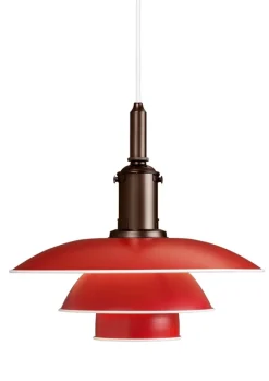 Louis Poulsen PH 3½-3 pendel – Rød- Taklamper Og Plafond