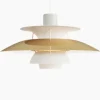 Louis Poulsen PH 5 pendel messing- Taklamper Og Plafond