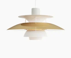 Louis Poulsen PH 5 pendel messing- Taklamper Og Plafond