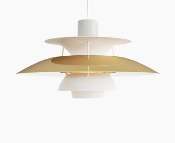 Louis Poulsen PH 5 pendel messing- Taklamper Og Plafond